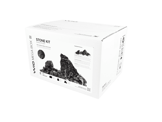 WIO - Black Ryuoh Stone Mega Kit 46 lbs Wood and Rock WIO
