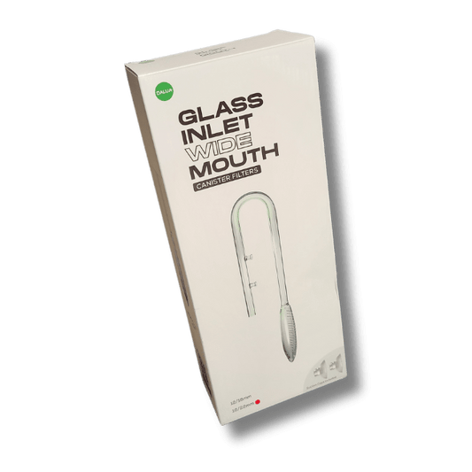 Glass Inlet Wide Mouth glass inlet lily pipes DALUA