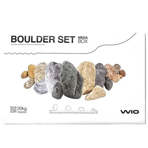 WIO - Mcdonald Lake Boulder Mega Box Set 22kg Wood and Rock WIO 