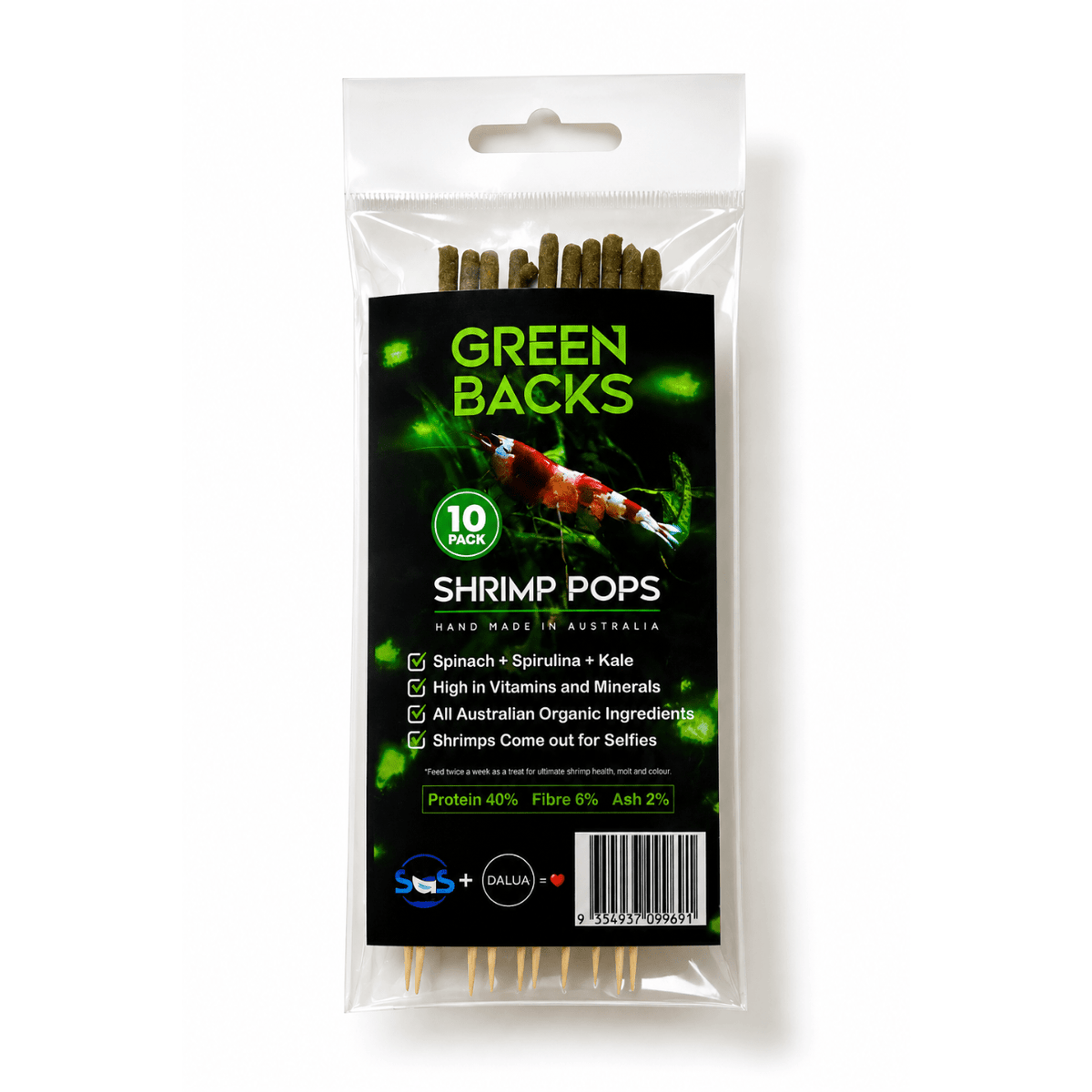SAS Shrimp Pops | Premium Shrimp Food