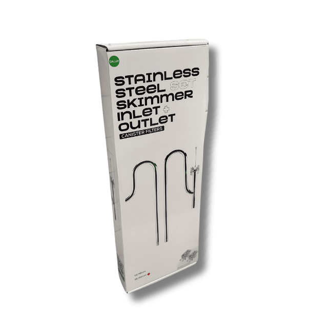 Inlet and Outlet + Skimmer Stainless Steel Lily Pipe Set inlet outlet skimmer filter lily pipes DaluaAustralia 