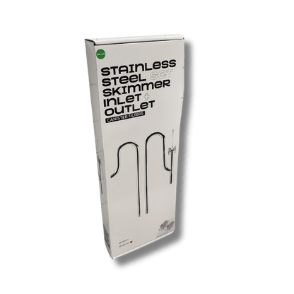 Inlet and Outlet + Skimmer Stainless Steel Lily Pipe Set inlet outlet skimmer filter lily pipes DaluaAustralia 